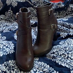Brown Forever 21 boots